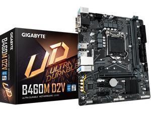 Gigabyte B460M D2V LGA1200 B460 Chipset mATX Motherboard
