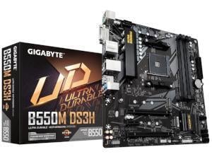 GIGABYTE B550M DS3H AMD B550 Chipset (Socket AM4) Motherboard