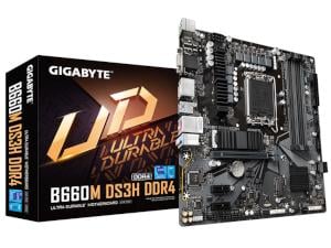 GIGABYTE B660M DS3H DDR4 Intel B660 Chipset Socket 1700 Motherboard
