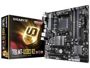 Gigabyte GA-78LMT-USB3 R2 AMD AM3plus Micro-ATX Motherboard