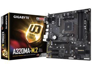 Gigabyte GA-A320MA-M.2 rev. 1.0 AMD AM4 A320 Chipset Micro-ATX Motherboard