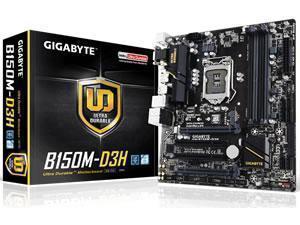 GIGABYTE GA-B150M-D3H Intel B150 Socket 1151 Micro ATX Motherboard