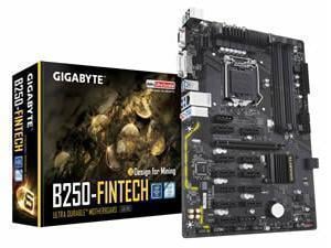 Gigabyte GA-B250-FINTECH ATX Mining Motherboard