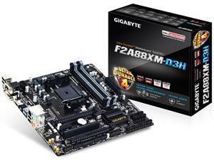 GIGABYTE GA-F2A88XM-D3H AMD A88X Socket FM2plus Micro ATX Motherboard