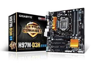 GIGABYTE GA-H97M-D3H Intel H97 Socket 1150 Motherboard