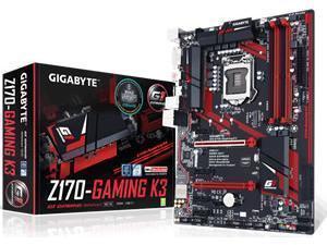 GIGABYTE GA-Z170-GAMING K3 Intel Z170 Socket 1151 ATX Motherboard