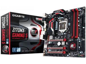 GIGABYTE GA-Z170MX-Gaming 5 Intel Z170 Socket 1151 Micro ATX Motherboard