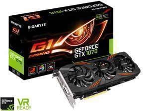 GIGABYTE GeForce GTX 1070 G1 GAMING 8GB GDDR5 Graphics Card