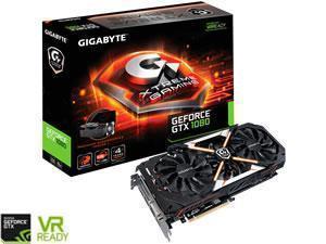 GIGABYTE GeForce GTX 1080 XTREME GAMING Premium Pack 8GB GDDR5X Graphics Card