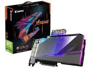 GIGABYTE NVIDIA GeForce RTX 3090 AORUS XTREME WATERFORCE WB 24GB GDDR6X Graphics Card