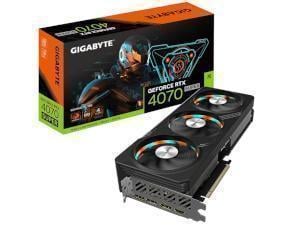 Gigabyte GeForce RTX 4070 SUPER GAMING OC Graphics Card - 2565MHz Core, 12GB GDDR6X 21000MHz 192-bit Memory, PCI-E 4.0, 3x DP 1.4, 1x HDMI 2.1a, NVIDIA DLSS 3.5, GV-N407SGAMING OC-12GD
