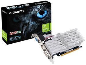 GIGABYTE GeForce GT 730 Silent / Low Profile 2GB GDDR3 Graphics Card