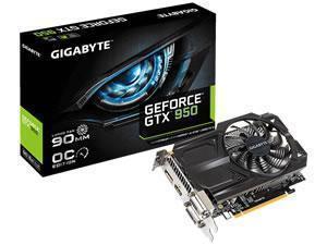 GIGABYTE GeForce GTX 950 OC 2GB GDDR5 Graphics Card