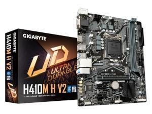 GIGABYTE H410M H V2 Intel H410 Chipset Socket 1200 Micro ATX Motherboard