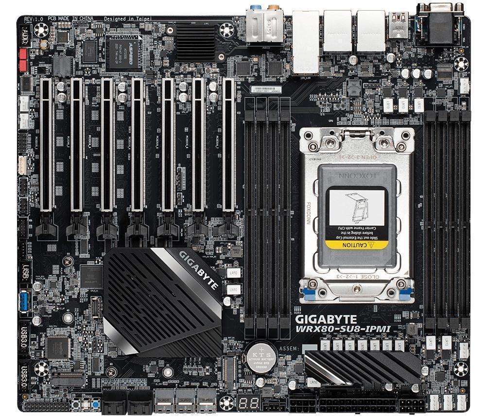 Gigabyte WRX80SU8IMPI AMD WRX80 Chipset Socket sWRX8 Motherboard