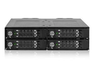 ICY Dock ToughArmor MB720MK-B V3 4 Bay M.2 NVMe SSD PCIe 4.0 Mobile Rack