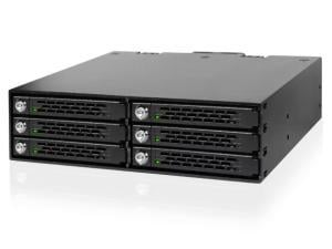 ICY DOCK ToughArmor MB996SK-6SB Rugged 6 x 2.5inch SAS/SATA HDD/SSD Mobile Rack