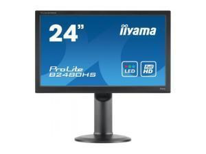 Iiyama Prolite B2480HS 24inch Height Adjustable LED Monitor - Black Bezel