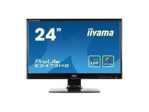 Iiyama ProLite E2473HS-GB1 24inch Widescreen LED Monitor - Black