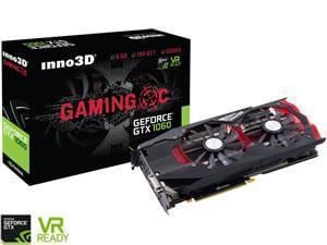 Inno3D GeForce GTX 1060 Gaming OC 6GB GDDR5 Graphics Card