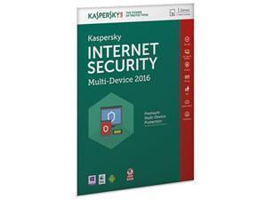 Kaspersky Internet Security 2016 Single User -  Retail