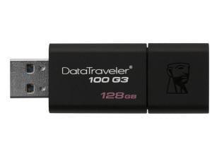 Kingston DataTraveler 100 G3 128GB USB 3.0 Flash Memory Drive