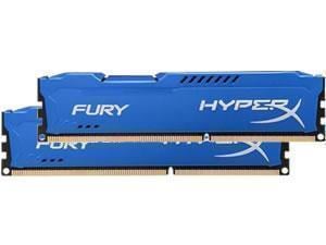 Kingston HyperX Fury Blue 16GB 2x8GB DDR3 PC3-14900 1866MHz Dual Channel Kit