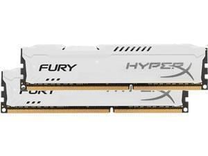 Kingston HyperX Fury White 16GB 2x8GB DDR3 PC3-14900 1866MHz Dual Channel Kit