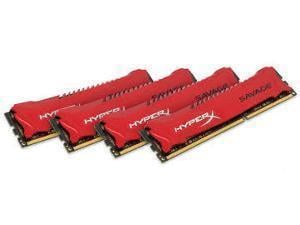 Kingston HyperX Savage 2133Mhz 32GB DDR3 RAM Red 4x8GB