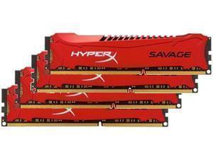 Kingston HyperX Savage 32GB 4x8GB DDR3 2400MHz Quad Channel Memory RAM Kit