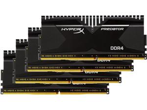 Kingston HyperX Predator 16GB 4x4GB DDR4 PC4-17000 2133MHz Quad Channel Kit