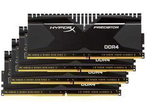 Kingston HyperX Predator 32GB 4x8GB DDR4 PC4-17000 2133MHz Quad Channel Kit