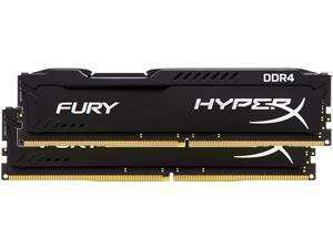 Kingston HyperX Fury Black 8GB 2x4GB DDR4 2400MHz Dual Channel Memory RAM Kit