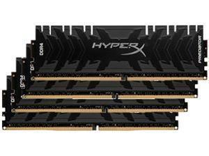 Kingston HyperX Predator 32GB 4x8GB DDR4 3000MHz Quad Channel Memory RAM Kit