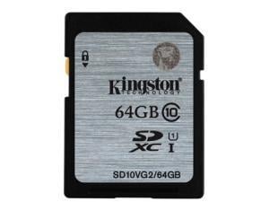 Kingston 64GB SDHC/SDXC Class 10 UHS-I Memory Card