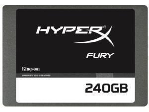 Kingston HyperX Fury Series 2.5inch 240GB SATA 6Gb/s Internal Solid State Drive, Retail