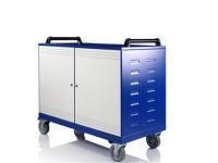 Lapsafe UnoCart Mobile Storage Andamp; Charging Trolley For Up To 16 Laptops With Top Mounted Sockets
