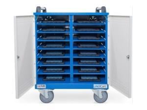 Lapsafe UnoCart Mobile Storage Andamp; Charging Trolley For Up To 16 Netbooks