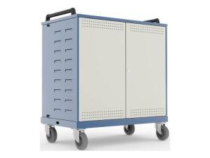 Lapsafe UnoCart Mobile Storage Andamp; Charging Trolley For Up To 30 Netbooks - With Data Transfer