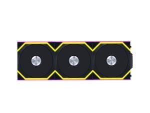 Lian Li UNI FAN SL WIRELESS 120mm Reverse Flow Triple Pack - Black