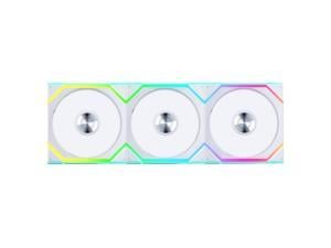 Lian Li UNI FAN SL WIRELESS 120mm Reverse Flow Triple Pack - White