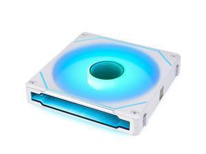 Lian Li UNI SL140 INF Reverse Blade Addressable RGB White 140mm Fan