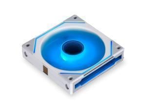 Lian Li UNI SL120 INF Addressable RGB Black 120mm Single Fan - White