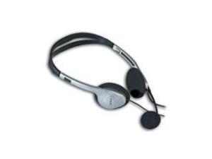 Lindy Stereo Headphones with Microphone