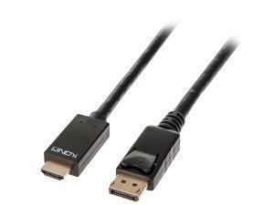 Lindy 2m Active DisplayPort to HDMI 4K Adapter Cable
