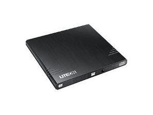 Liteon EBAU108 Slim 8x DVDRW External USB DVD Writer - Black