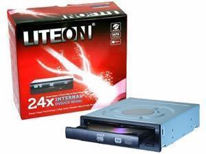 LiteOn IHAS324-17 24x DVD Re-Writer SATA