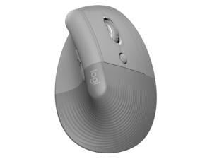 Logitech Lift Mouse - Right-handed Only - Bluetooth/Radio Frequency - USB Type A - Optical - 6 Buttons - 4 Programmable Buttons - Graphite