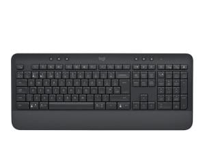 Logitech Signature K650 Keyboard - Wireless Connectivity - English UK - QWERTY Layout - Graphite Grey