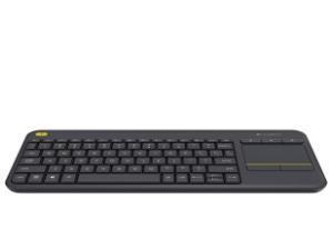 *B-stock item-90 days warranty*Logitech K400 Plus Black Wireless Media Keyboard
